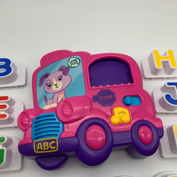 Leap Frog School Bus Fridge Phonics Talking Learning Toy & Letters - Picture 5 of 11